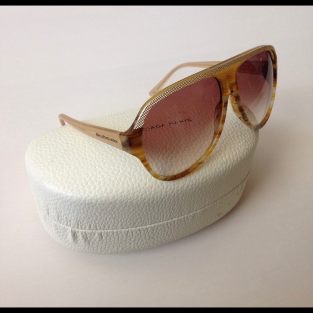 Balenciaga Sunglasses! These were only worn twice and are in excellent condition